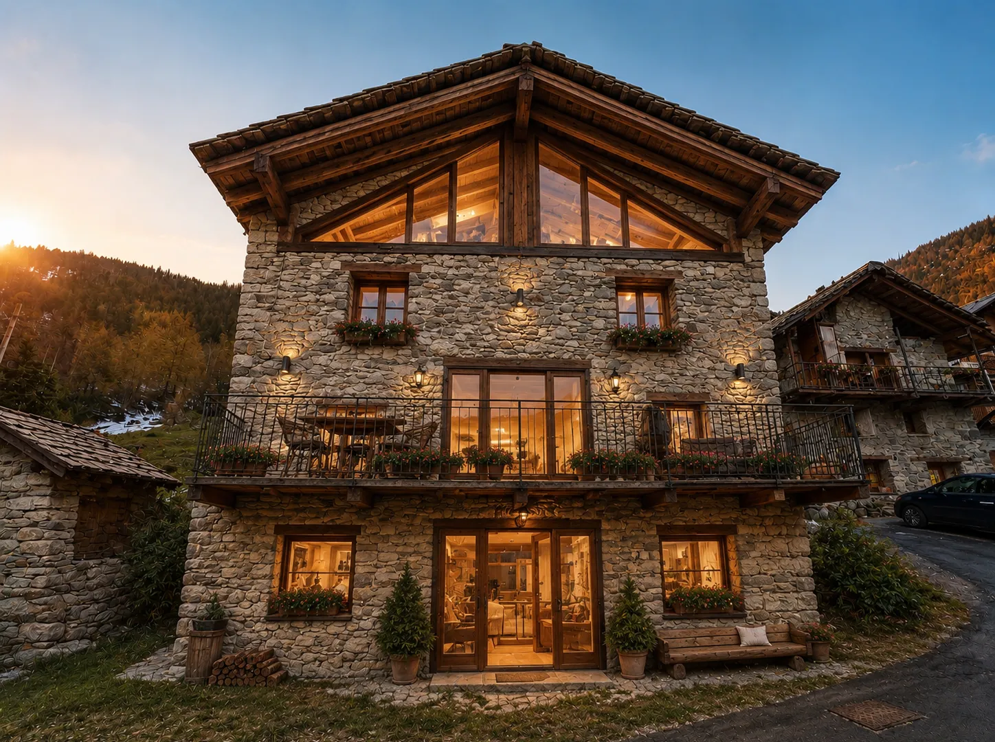 House in the Alps 5min walk to Lake Lago di Lexert