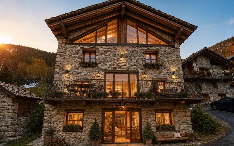 House in the Alps 5min walk to Lake Lago di Lexert