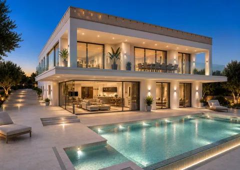 Luxury Villa with Sea View and Pool