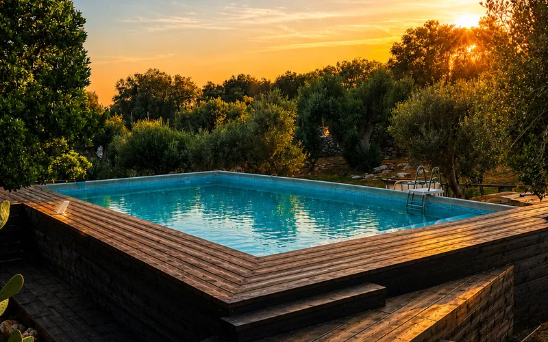 Farm by the sea