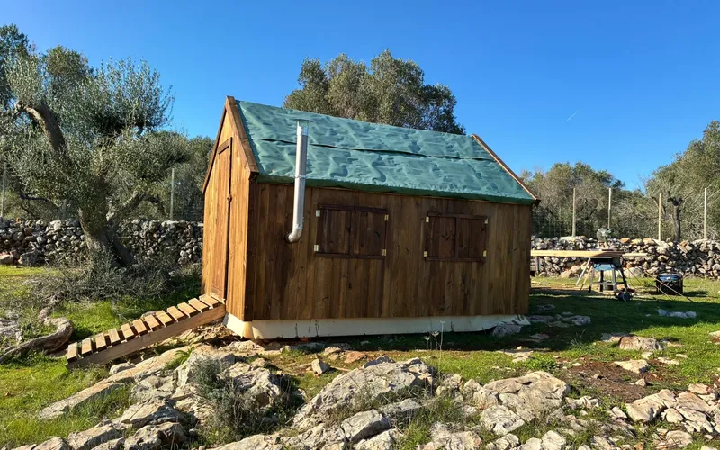 Farm by the sea