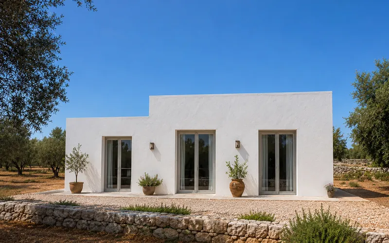 House with a hectare of land for renovation