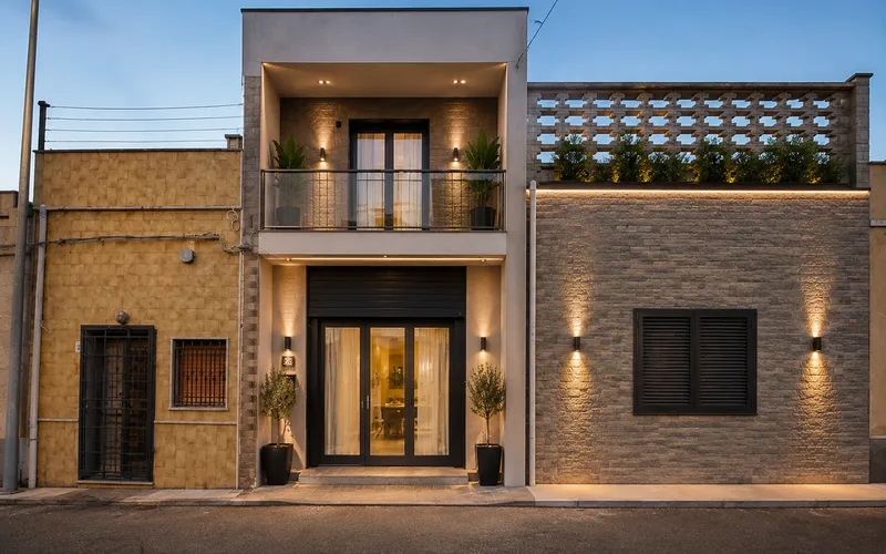 Apartment building 100m from the sea