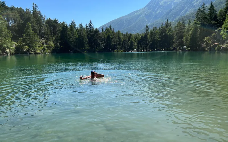 House in the Alps 5min walk to Lake Lago di Lexert