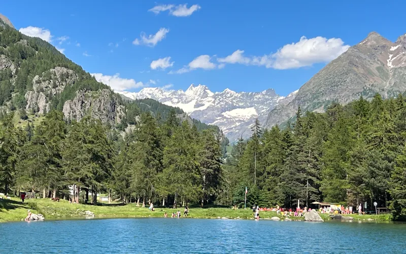 House in the Alps 5min walk to Lake Lago di Lexert