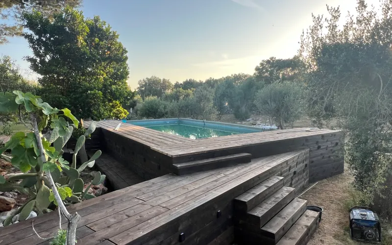 Farm by the sea
