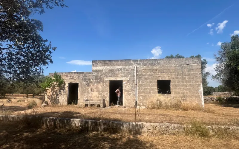 House with a hectare of land for renovation